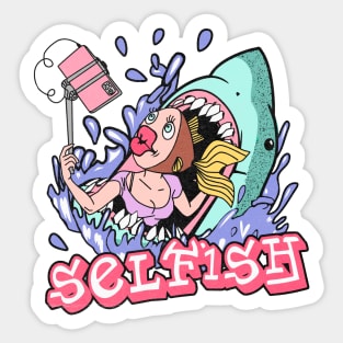 Selfish Sticker